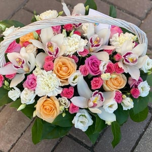 Flower basket 'Birnbach'