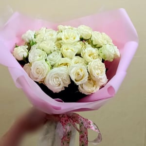 Bouquet de 15 Roses branchues