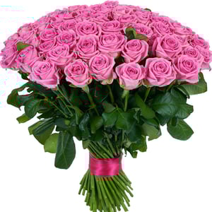 Bouquet '51 pink rose'