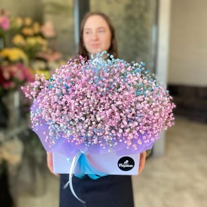 Caja de flores 'Mensaje perla'