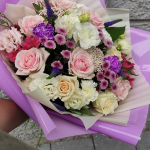 Bouquet 'In lilac tones'