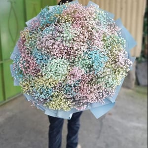 Bouquet 'Gypsophila Rainbow'