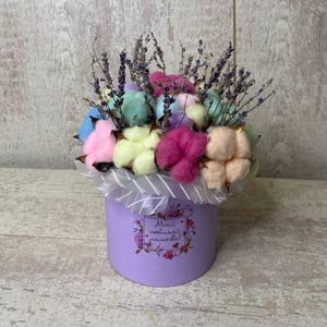 Cylinder with cotton