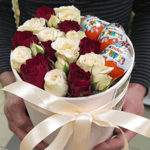 Flower box 'Kinder surprise'