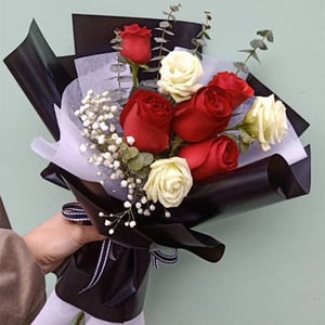 Bouquet 'Red and white'