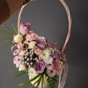 Flower basket 'A basket full of surprises'