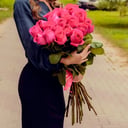 Ramos de 21 rosas rosadas premium