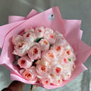 Monobouquet of Peony Roses "Juliet"