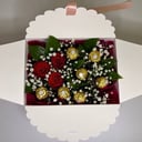 Flower box 'Sweet bouquet in a box "Rocher"'