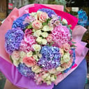 Blumenstrauß 'Strauß aus Hortensien und Rose'