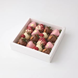 Fraises au chocolat 'Istanbul' - 16 pièces.
