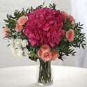 Bouquet 'Focus: Hydrangea, Spray Roses and Daisies'