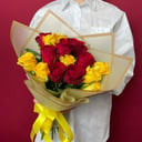 Blumenstrauß 'Helles Duo-Bouquet'