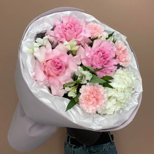 Bouquet Isabella avec hortensia