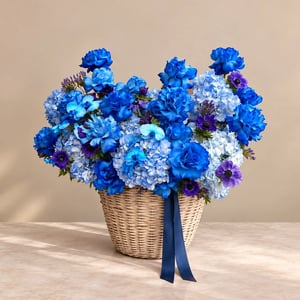 Panier de fleurs 'Brise marine'