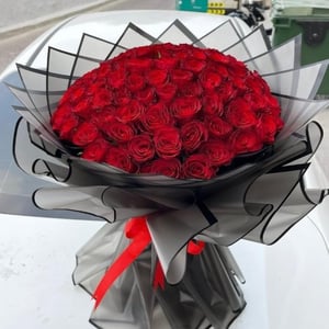 Mazzo '101 Rose Rosse Bouquet'