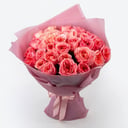 Ramo 'Bouquet of roses "Song of eternal love"'