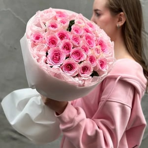 Ramo '21 rosas rosadas'