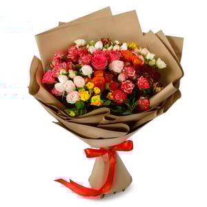 Bouquet 'Colored caramel'