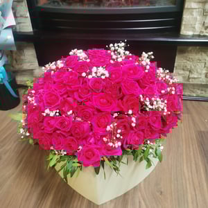 Flower box 'Love you'