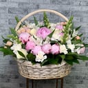 Blumenkorb 'The greatest happiness'