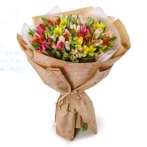 Blumenstrauß 'Lost world (21 alstroemeria)'