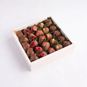 Chocolate-covered strawberries 'Prague' - 25 pcs.