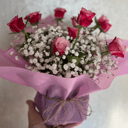 Blumenarrangement 'Rosen Box Mini'