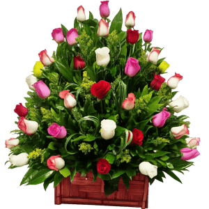 Bouquet 'Arc-en-ciel'