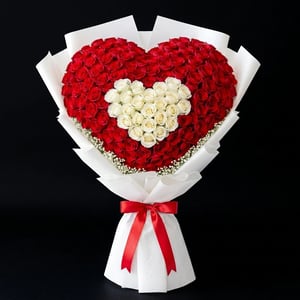 Bouquet 'The Crimson Core'