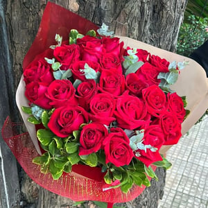 Bouquet 'Buquê de rosas vermelhas para presente'