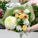 Blumenstrauß 'Bouquet of Chrysanthemums, Carnations and Roses'