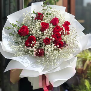 Blumenstrauß 'Glücklich für immer'