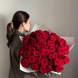 Blumenstrauß '50 Rote Rose'