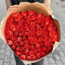 101 orange roses bouquet