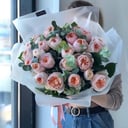 Bouquet of peony roses Juliet