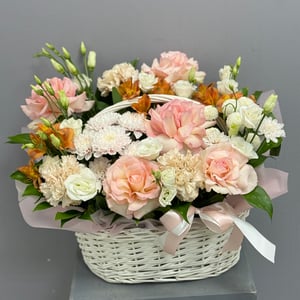 Prefabricated flower Basket