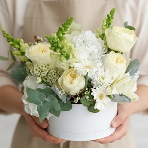 Blumenbox 'Weißes Vergnüge'