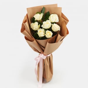 Bouquet of roses "White Dream"