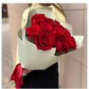 Blumenstrauß aus 15 holländischen Rosen