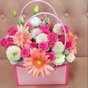 Barbie flower bouquet
