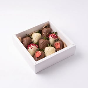 Chocolate-covered strawberries "Boston" - 9 strawberries