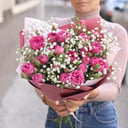 Blumenstrauß 'Himbeersorbet'