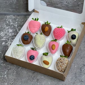 Set de fresas "dulce beso"