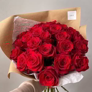 Ramo 'Rosa roja 25 piezas'