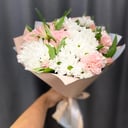 Mixed bouquet of chrysanthemums