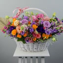 Flower basket 'With love'
