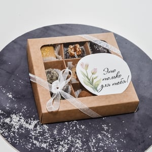 Set von Süßigkeiten des Autors