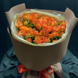 Bouquet 'Coral roses'