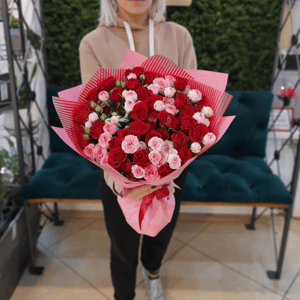 Bouquet of Shrub Roses